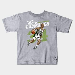 Terry Cummings Milwaukee Retro Kids T-Shirt